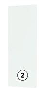 Sensea Easy Pivot Door Clear Glass (Glass Only) W100cm X H195cm 81504050