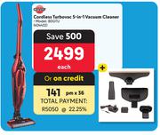 Genesis Cordless Turbovac 5 In 1 Vacuum Cleaner 80GTU