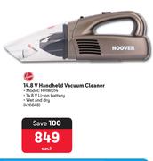 Hover 14.8V Handheld Vacuum Cleaner HHWD14