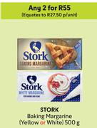 Stork Baking Margarine (Yellow Or White)-For 2 x 500g