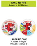 Laughing Cow Cheese Wedges (All Variants)-For 2 x 120g