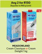 Meadow Land Cream Classique Or Cream Delight-For 2 x 1Kg