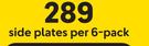Continental Polaris Range Side Plates-Per 6 Pack