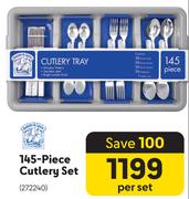 145 Piece Cutlery Set-Per Set