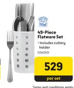 49 Piece Flatware Set-Per Set