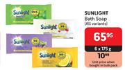Sunlight Bath Soap (All Variants)-6 x 175g