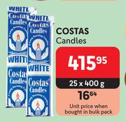 Costas Candles-25 x 400g