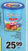 Danone Nutriday Low Fat Yoghurt (Selected)-1Kg Each