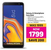 Samsung Galaxy J4 Smartphone Core Gold
