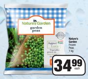 Nature's Garden Frozen Peas-1Kg Each