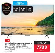 TCL 123cm (55") Smart QLED google TV 55C655