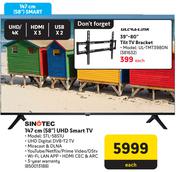 Sinotec 147cm (58") UHD Smart TV STL-58S1U