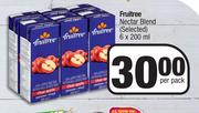 Fruitree Nectar Blend (Selected)-6 x 200ml Per Pack