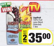 Liqui Fruit 100% Fruit Juice Blend (Selected)-For Any 2 x 1L