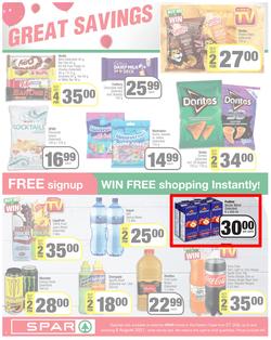SPAR EASTERN CAPE : Go Big (27 July - 8 August 2021) Valid in Acres, Algoa Park, Aliwal North, Aspen, Burgersdorp. Cambridge, Camdeboo, Cradock, Crossways, Dagbreek, Fig tree, Fleet, Linton, page 4