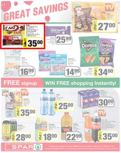 SPAR EASTERN CAPE : Go Big (27 July - 8 August 2021) Valid in Acres, Algoa Park, Aliwal North, Aspen, Burgersdorp. Cambridge, Camdeboo, Cradock, Crossways, Dagbreek, Fig tree, Fleet, Linton, page 4