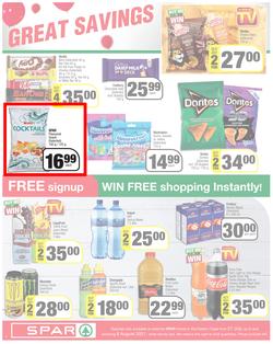 SPAR EASTERN CAPE : Go Big (27 July - 8 August 2021) Valid in Acres, Algoa Park, Aliwal North, Aspen, Burgersdorp. Cambridge, Camdeboo, Cradock, Crossways, Dagbreek, Fig tree, Fleet, Linton, page 4
