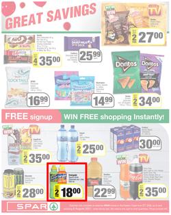 SPAR EASTERN CAPE : Go Big (27 July - 8 August 2021) Valid in Acres, Algoa Park, Aliwal North, Aspen, Burgersdorp. Cambridge, Camdeboo, Cradock, Crossways, Dagbreek, Fig tree, Fleet, Linton, page 4