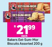 Bakers Eet-Sum-Mor Biscuits Assorted-200g Each