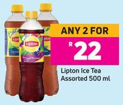 Lipton Ice Tea Assorted-For Any 2 x 500ml