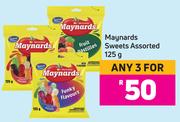 Maynards Sweets Assorted-For Any 3 x 125g