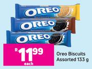 Oreo Biscuits Assorted-133g Each
