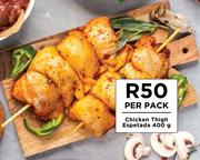 Chicken Thigh Espetada-400g Per Pack