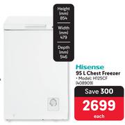 Hisense 95L Chest Freezer H125CF