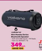 Volkano Mini Mamba Series Blutooth Speaker-Each
