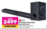 LG 2.1 Channel Soundbar SQC1.DZAFLLK