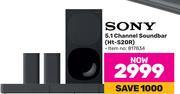 Sony 5.1 Channel Soundbar HT-S20R