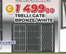 Xpanda Trelli Gate Bronze/White