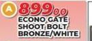 Xpanda Econo Gate Shoot Bolt Bronze/White