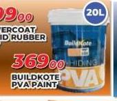 Buildkote 20L PVA Paint