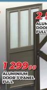 Aluminium Door 3 Panel Full