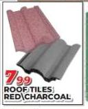 Roof Tiles Red/Charcoal