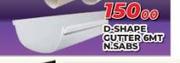 D-Shape Gutter 6MT N.SABS