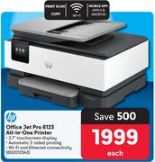 HP Office Jet Pro 8123 All In One Printer
