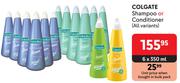 Colgate Shampoo Or Conditioner (All Variants)-6 x 350ml