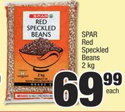 Special Spar Red Speckled Beans 2Kg Each m.guzzle .za