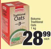 Bokomo Traditional Oats-1Kg Each