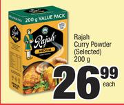 Rajah Curry Powder (Selected)-200g Each