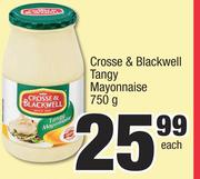 Crosse & Blackwell Tangy Mayonnaise-750g Each
