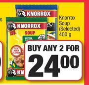 Knorrox Soup (Selected)-For Any 2 x 400g