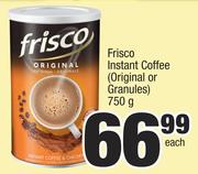 Frisco Instant Coffee (Original Or Granules)-750g