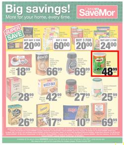 SPAR SAVEMOR EASTERN CAPE : Great Prices (22 June - 4 July 2021) Valid in Alexandria, Dordrecht, Hogsback, Idutywa, Willowvale, Mooiplaas, Richmond, page 4