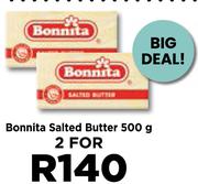 Bonnita Salted Butter-For 2 x 500g