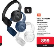 JBL T520 Bluetooth On Ear Headphones-Each 