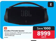 JBL Boom Box 3 Portable Speaker-Each