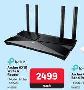 TP-Link Archer AX10 WiFi 6 Router Archer AX1500-Each